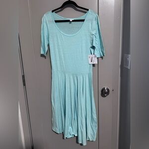 Nicole Light green  Midi Dress